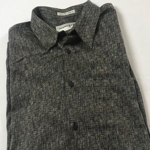 Jhane Barnes Woven Japan Long luxury sleeve shirt